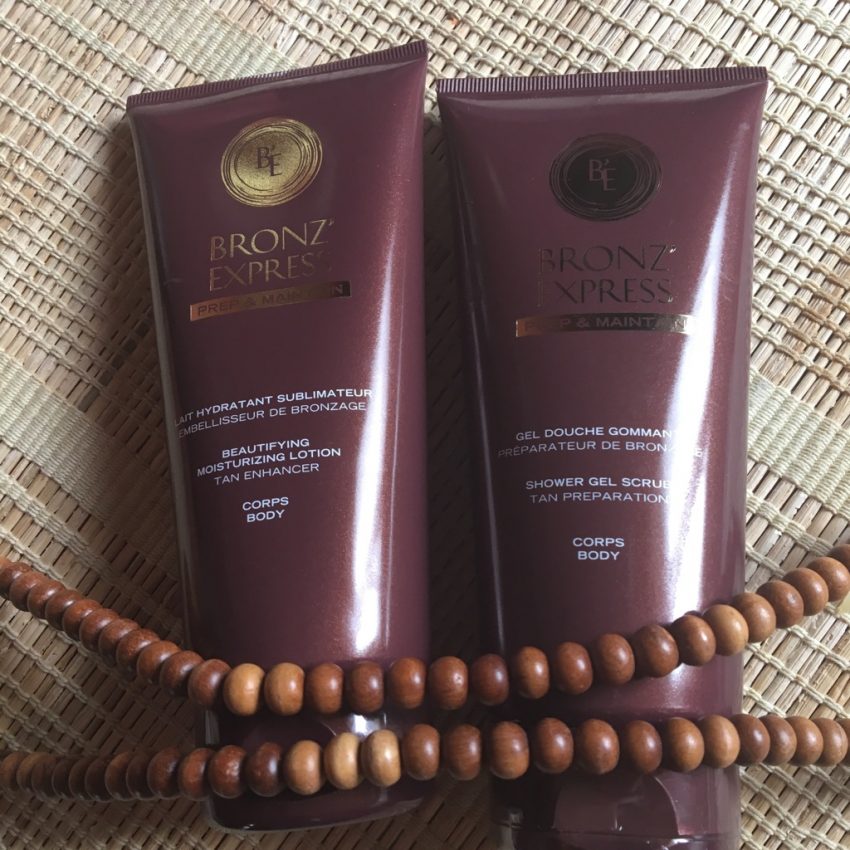 Bronz’Express un autobronzant  qui nous fait une belle mine naturelle
