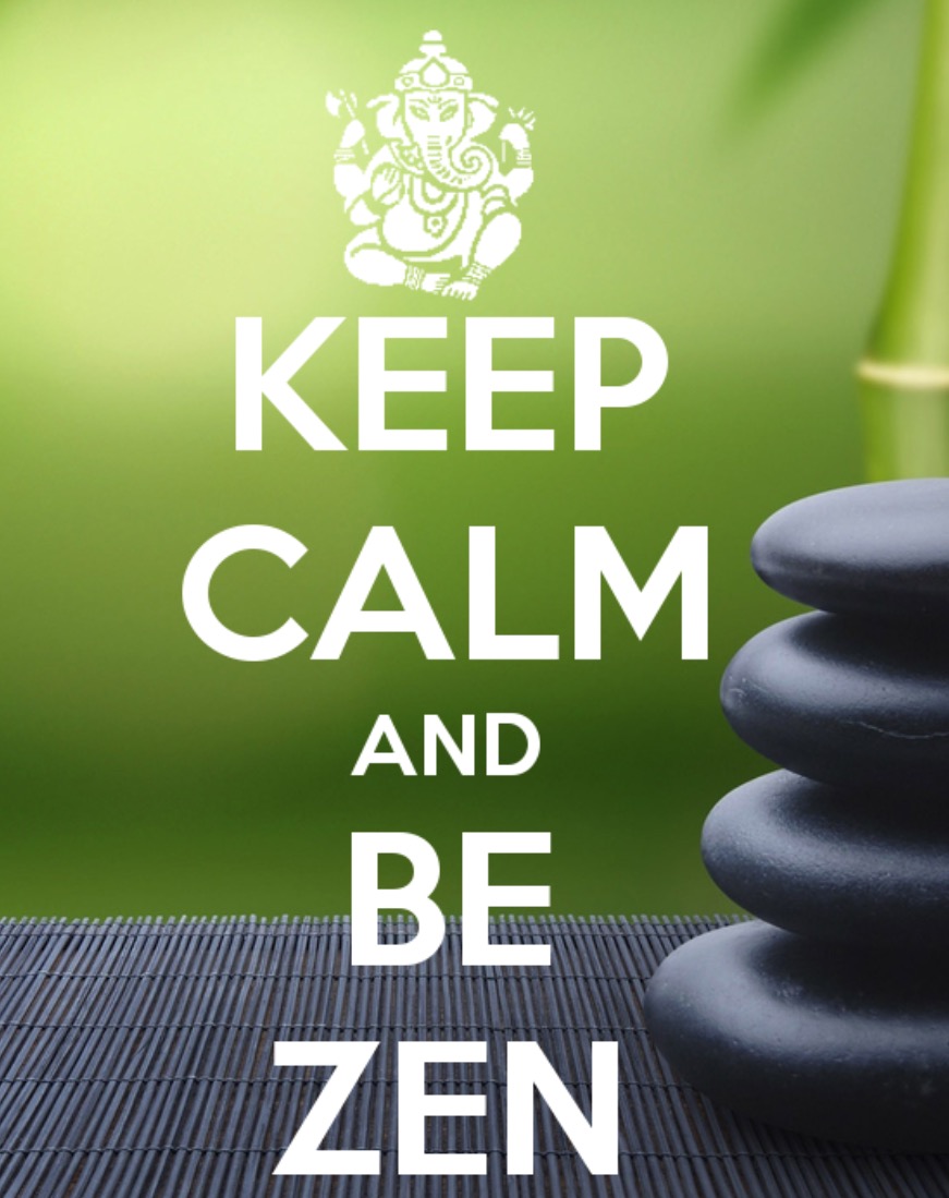 La zen attitude c'est être en accord avec soi-même et après les autres